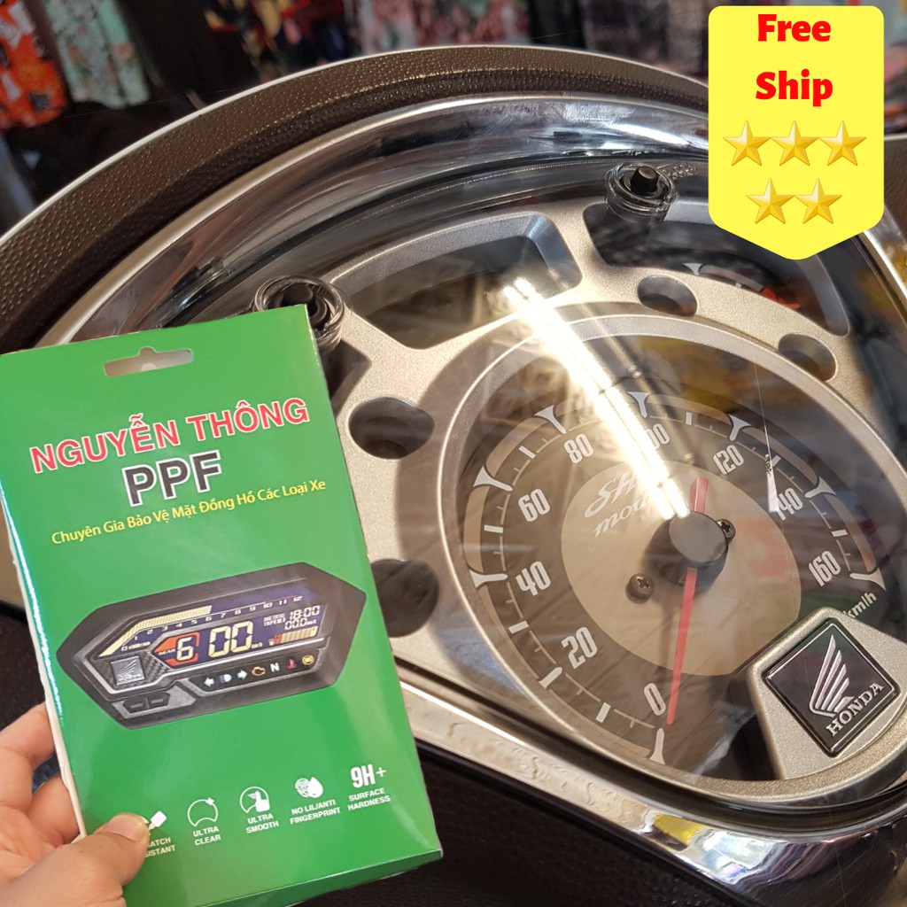 [HCM]PPF SH Mode 2018 2019 2020 Miếng dán bảo vệ mặt đồng hồ xe Sh mode