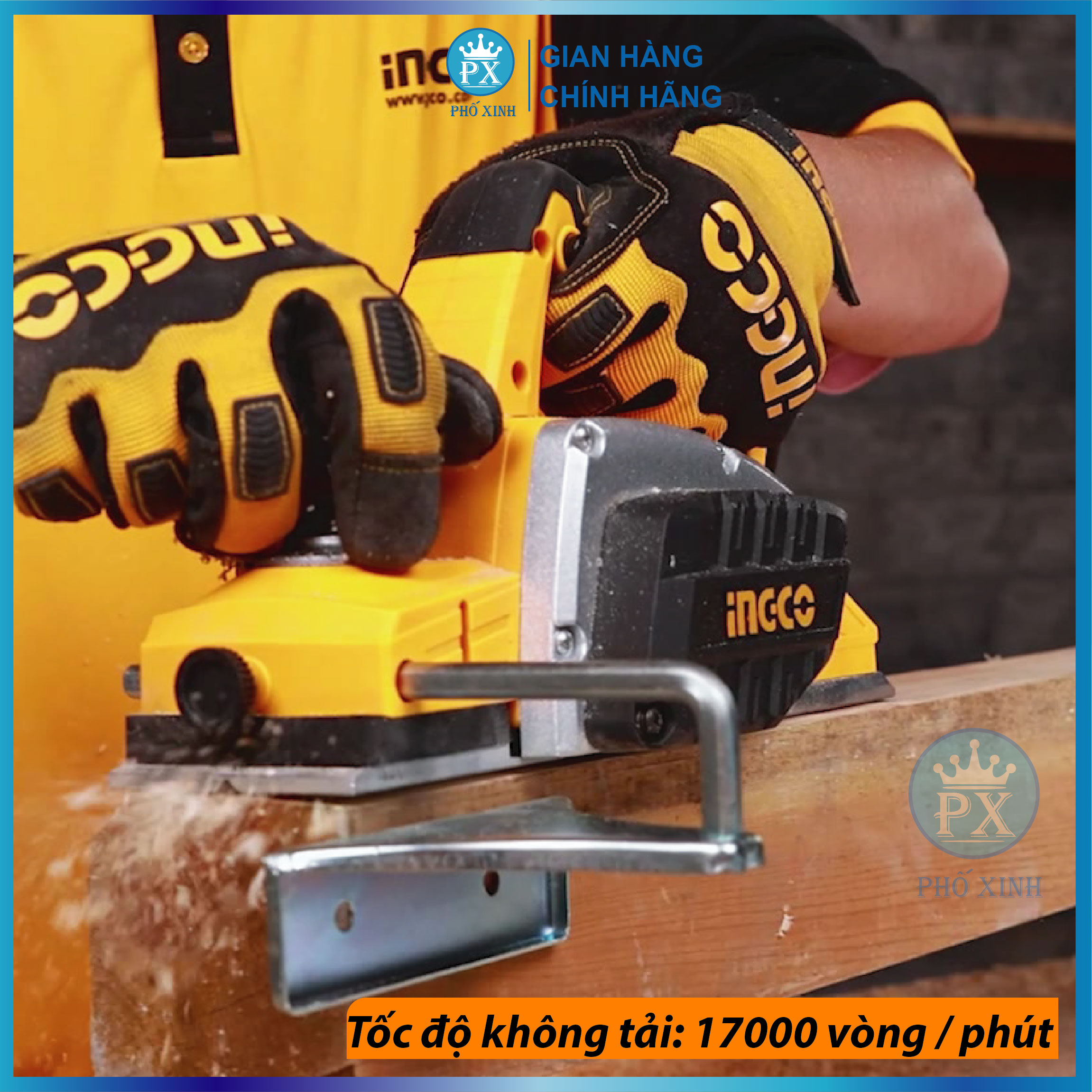 MÁY BÀO ĐIỆN INGCO PL7508