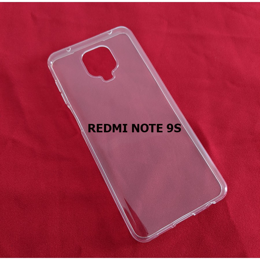 Bộ ốp lưng dẻo kính cường lực full màn 9D Redmi Note 9s