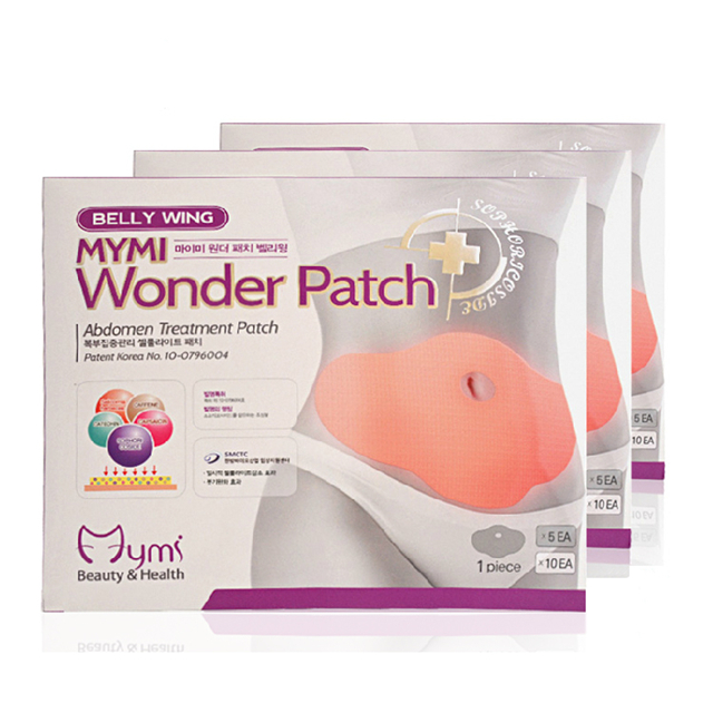 Combo 10 miếng dán tan mỡ MyMi Wonder Patch