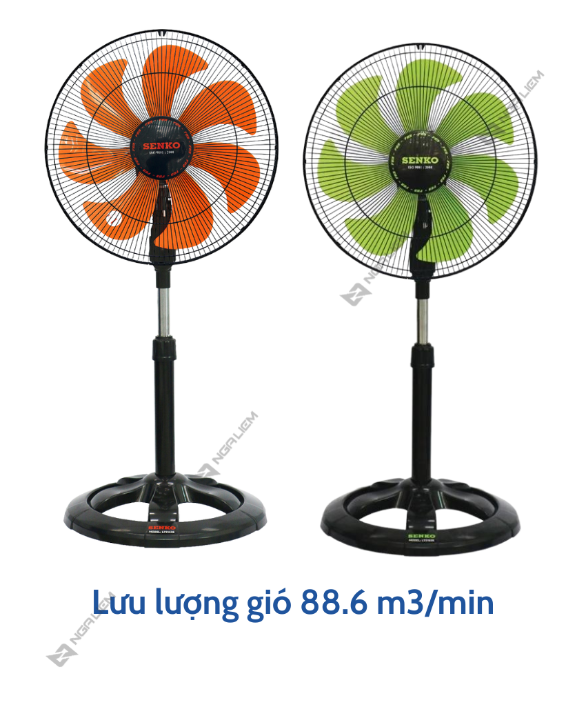 Quạt Lỡ Thân Sắt LTS1636 SENKO [Hàng Chính Hãng]
