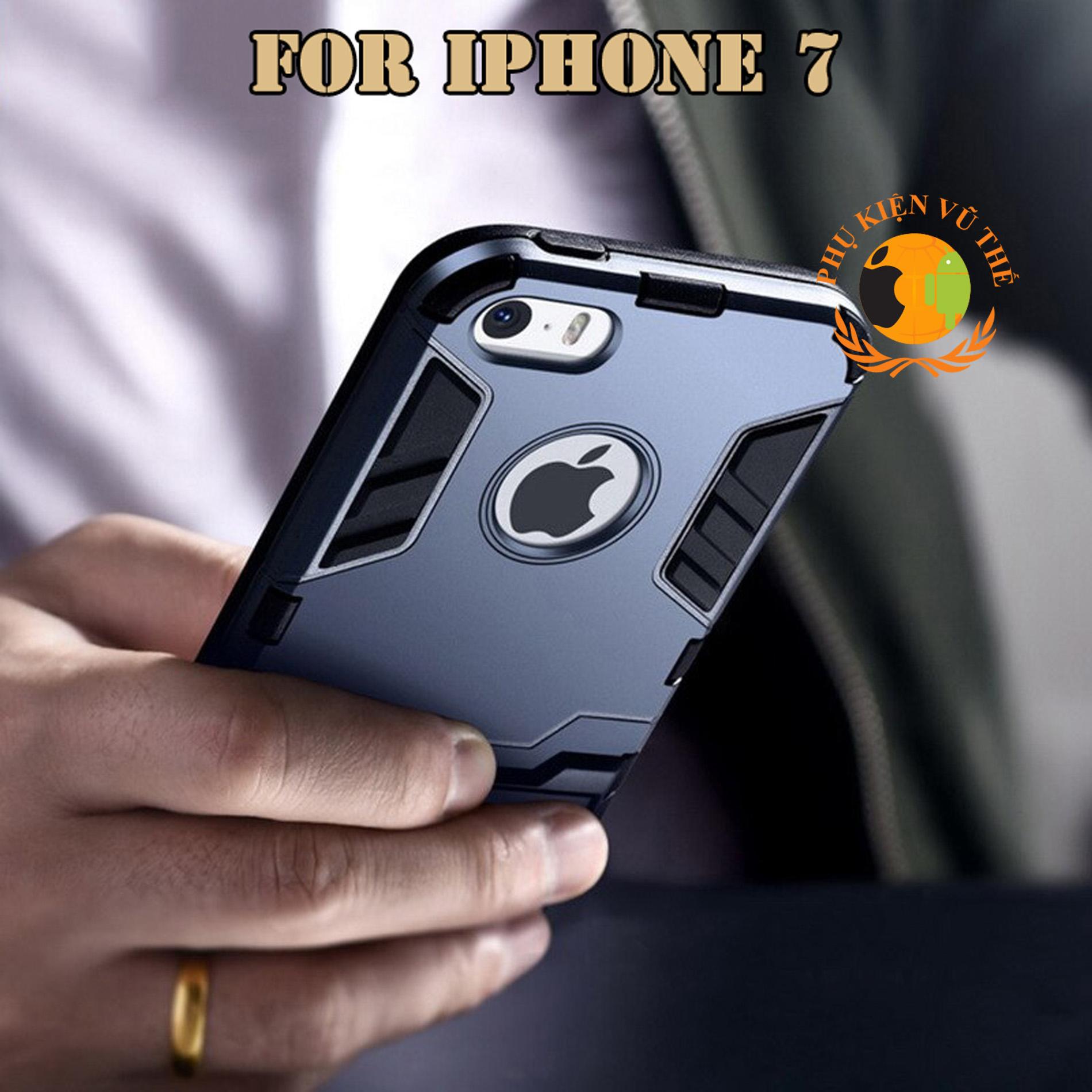 Ốp Lưng Chống Sốc Iron Man Cho iPhone 7 Có Dựng Lưng Cao Cấp