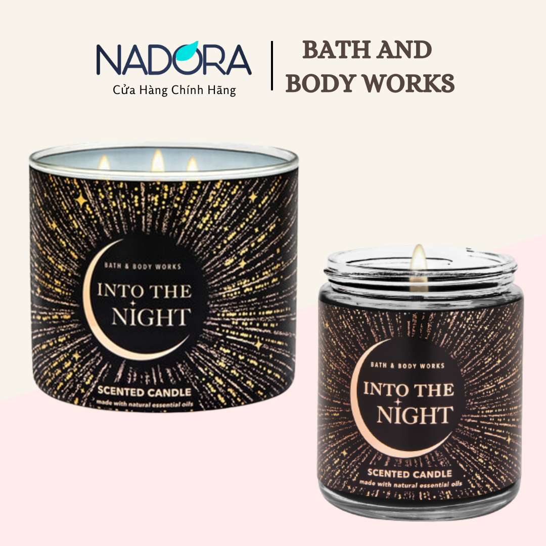 Nến Thơm INTO THE NIGHT Bath And Body Works Scented Candle 198g 411g