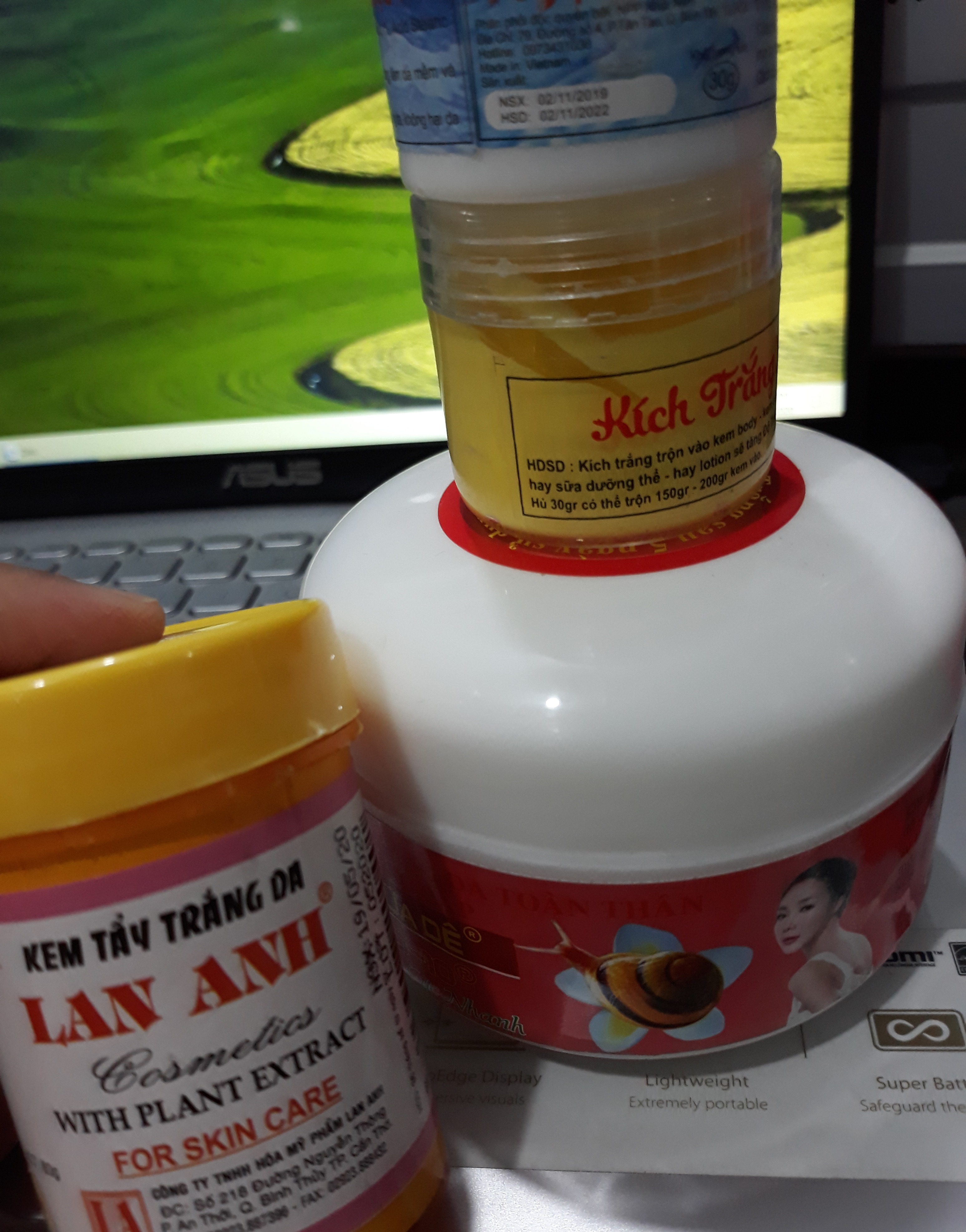 combo 3 món tặg 1 hũ X6