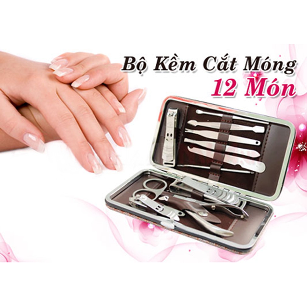 Bộ dụng cụ làm móng 12 món