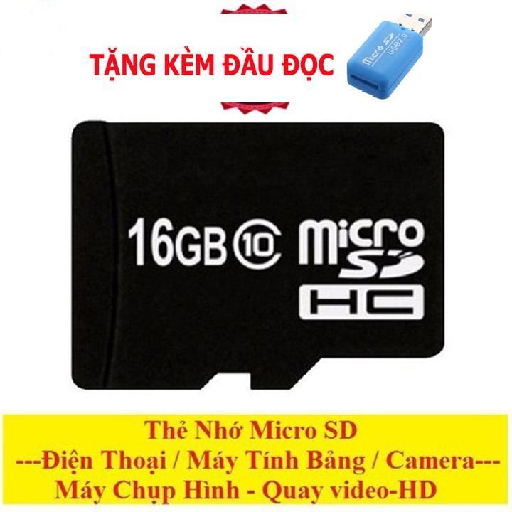 Thẻ Nhớ SDHC Class 10 16GB - Tốc Độ Đọc Thẻ Siêu Nhanh