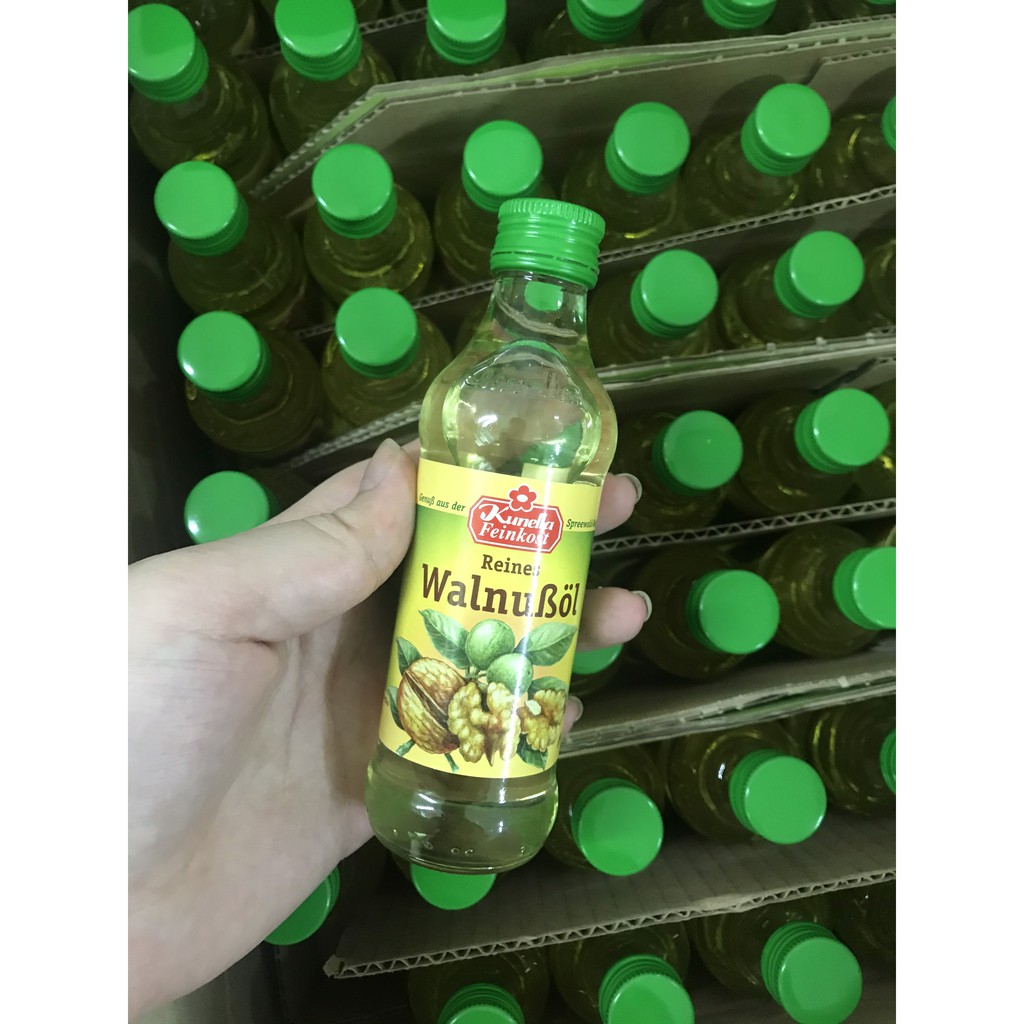 Dầu óc chó Kunella Feinkost WalnuBol 100ml ( Đức) 2024