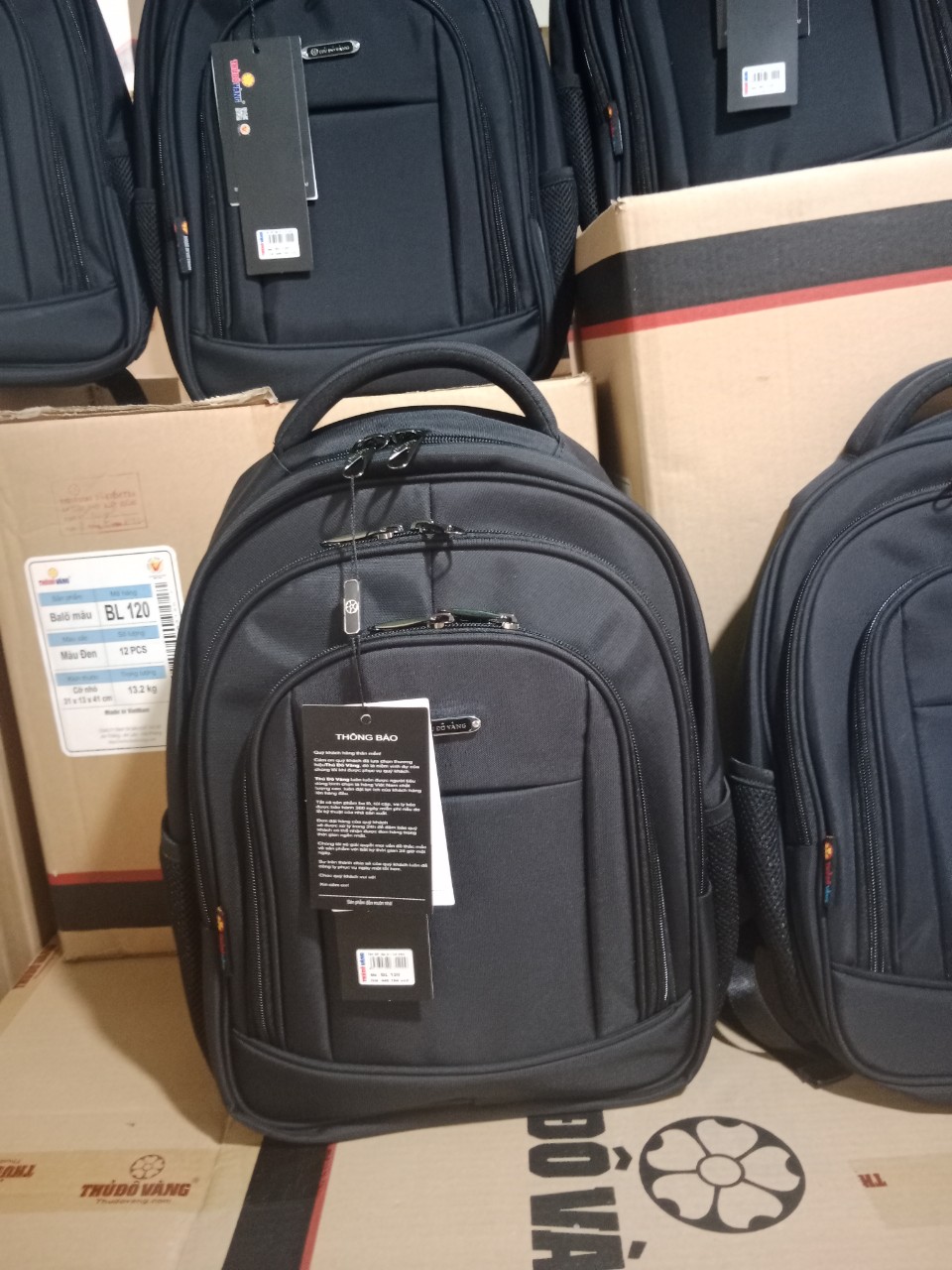 Balo Du Lịch Thủ Đô Vàng (Mã SP BL 120)