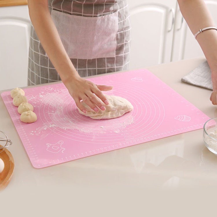 Tấm lót nhào bột silicon size 40x50cm