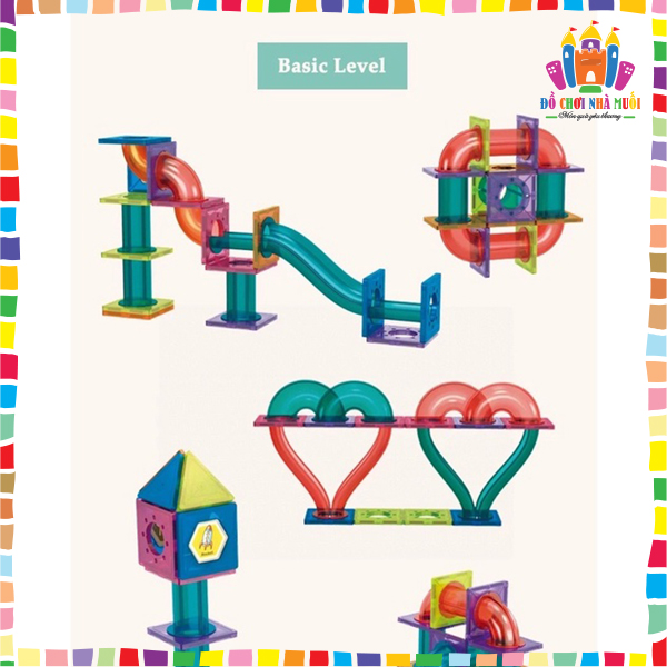 Magnetic slide ball toy 97 PCs