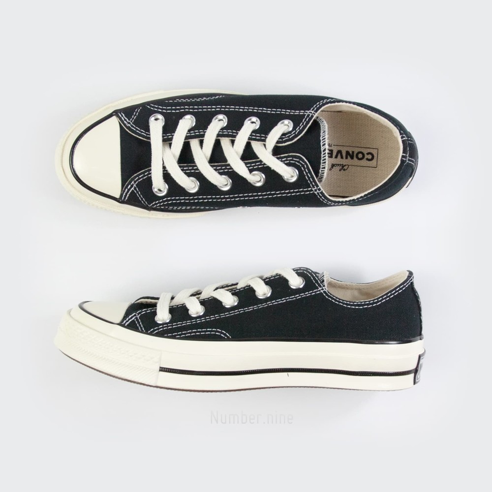 GIÀY CONVERSE 1970S THẤP CỔ MÀU ĐEN (Tặng túi converse+ Tặng tất+ Bill)