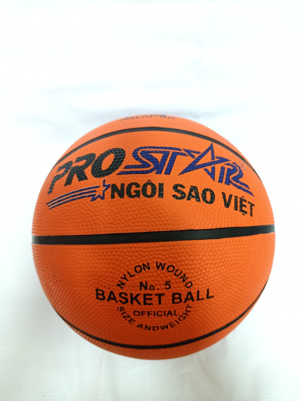 Bóng rổ CAO SU cam size 5 prostars bóng rỗ cao su SỐ 5