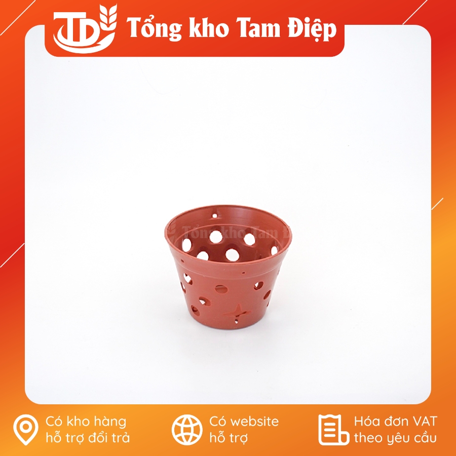 Chậu nhựa giả gốm tổ ong đủ size