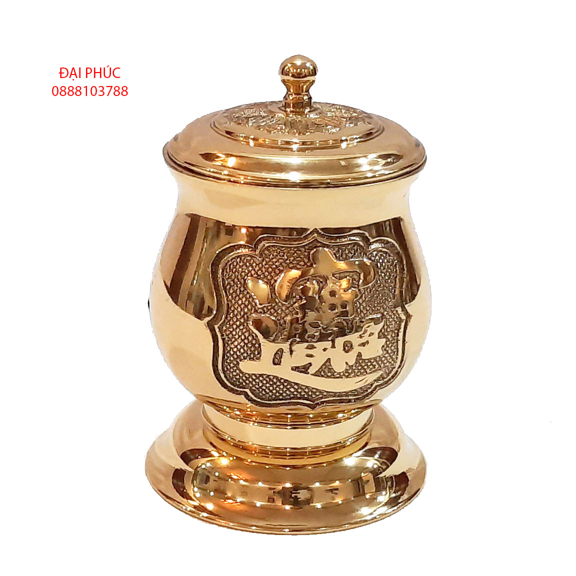 Đồ thờ chung nước bằng đồng