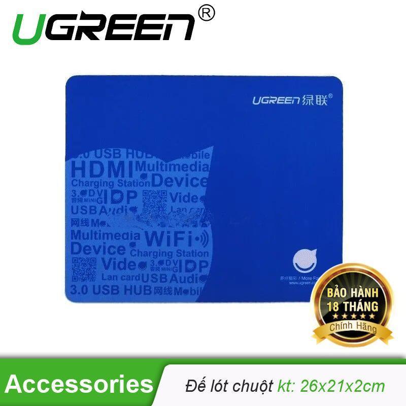 Giá Đế lót chuột tốc độ cao kích thước 360x280x4mm và 260x210x2mm UGREEN LP126