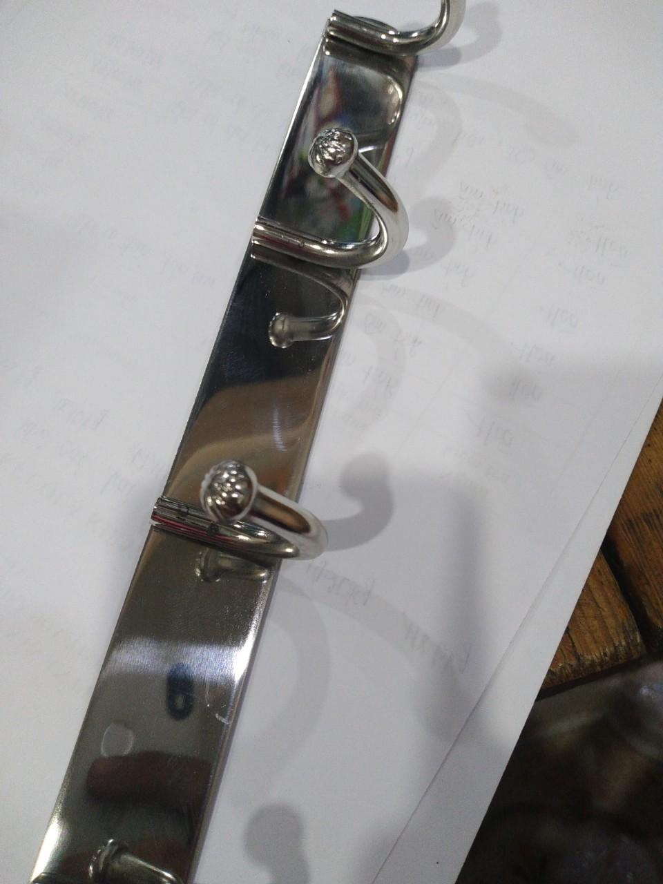 Móc treo bi INOX không gỉ loại 9 móc