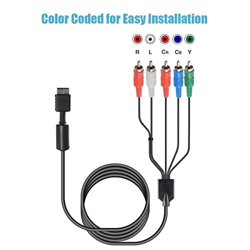Dây Component 5 Chân 5 Màu Cho PS2, PS3 Cho Chất Lượng Hình Ảnh Cực Nét