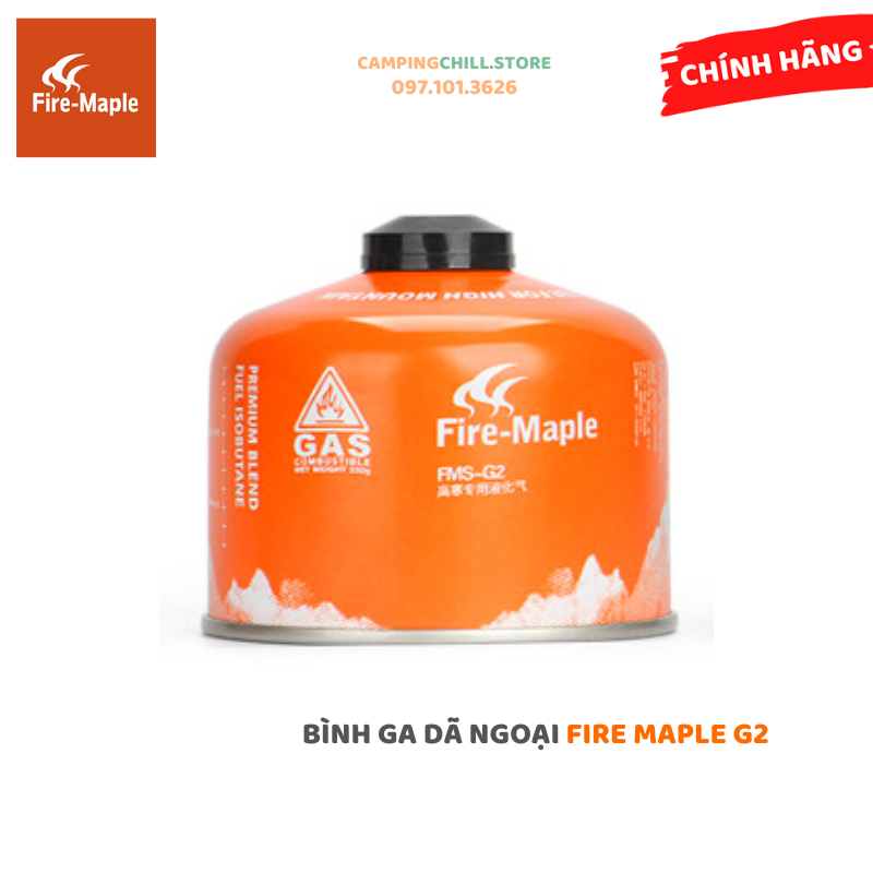 BÌNH GA DÃ NGOẠI, CẮM TRẠI FIRE MAPLE FMS-G2
