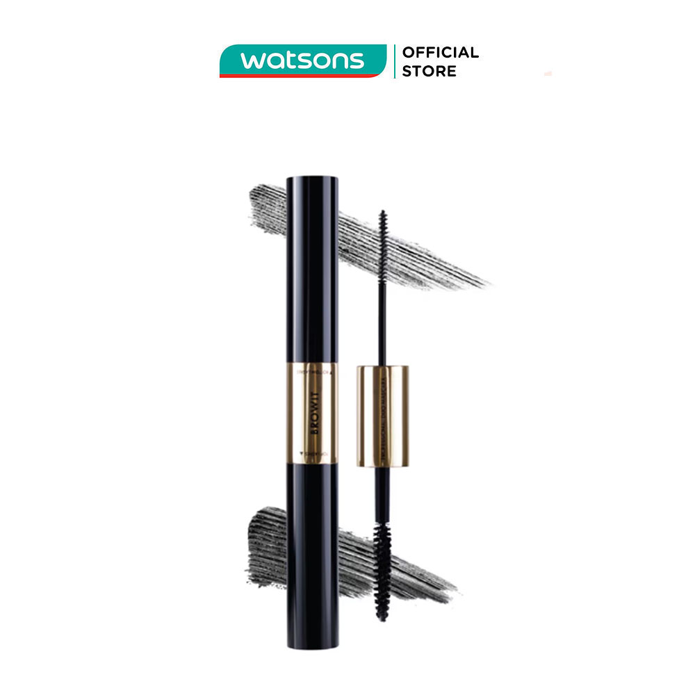 Mascara 2 Đầu Browit Professional Duo 4g + 4g .#Sexy Black