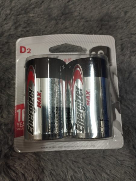 Pin đại D Energizer Alkaline 1.5v Max E95 -  a.Chính Hãng - Vỉ 2