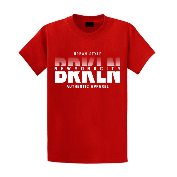 Áo thun nam nữ brooklyn new york vải thun cotton mềm mịn