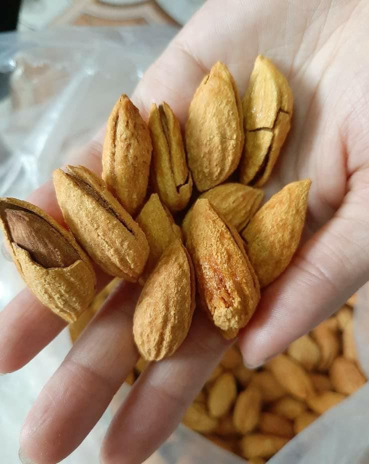 Hạnh nhân rang bơ siêu ngon/hạnh nhân không vỏ
