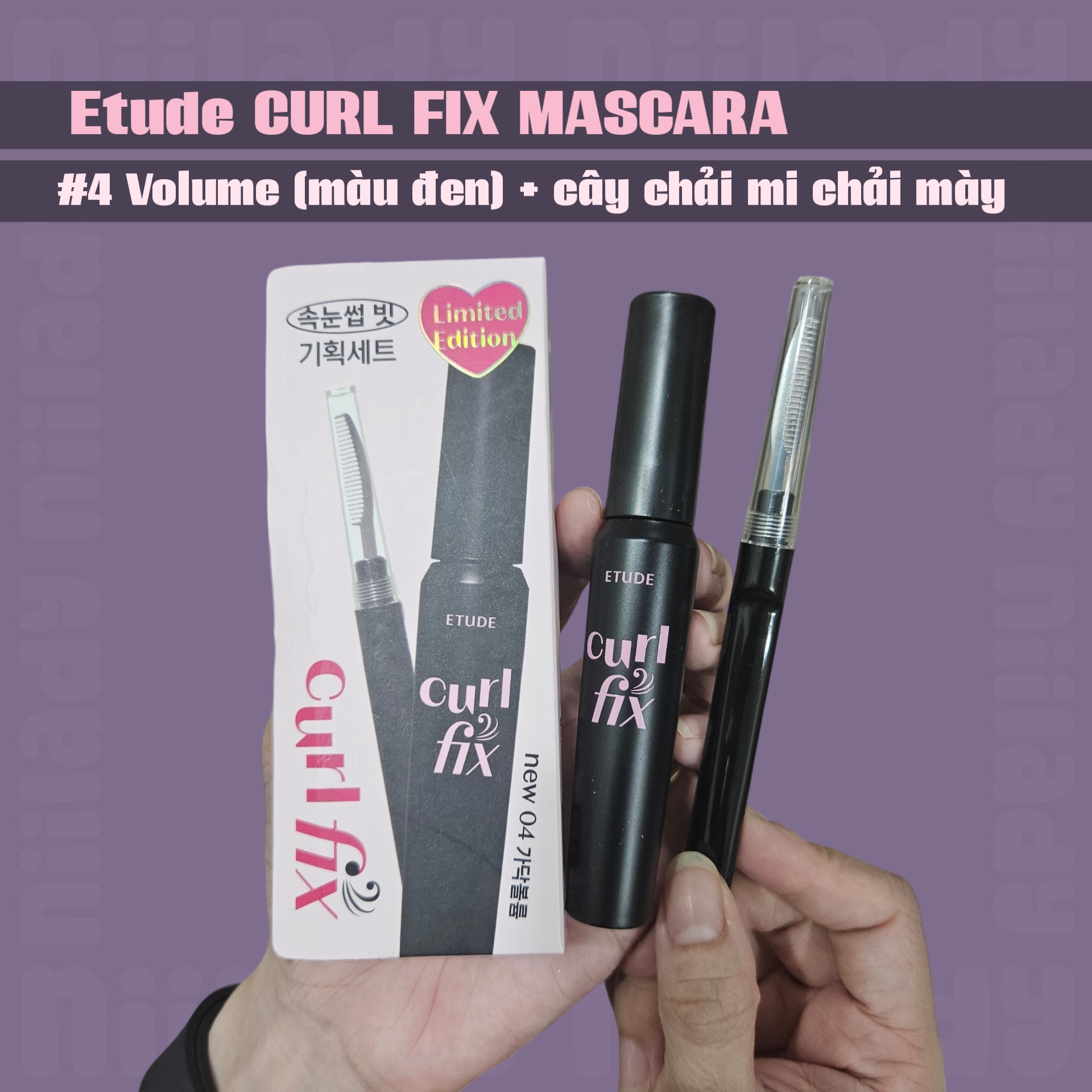 Chải Mi Etude Curl Fix Mascara