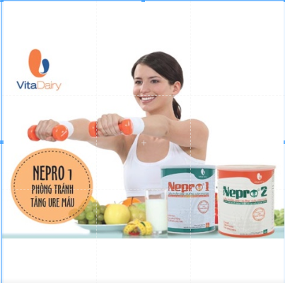 Sữa nepro 1 400G (Date mới nhất) - Dành cho người bệnh thận (Sản phẩm dinh dưỡng giảm Protein dành cho người bệnh thận)