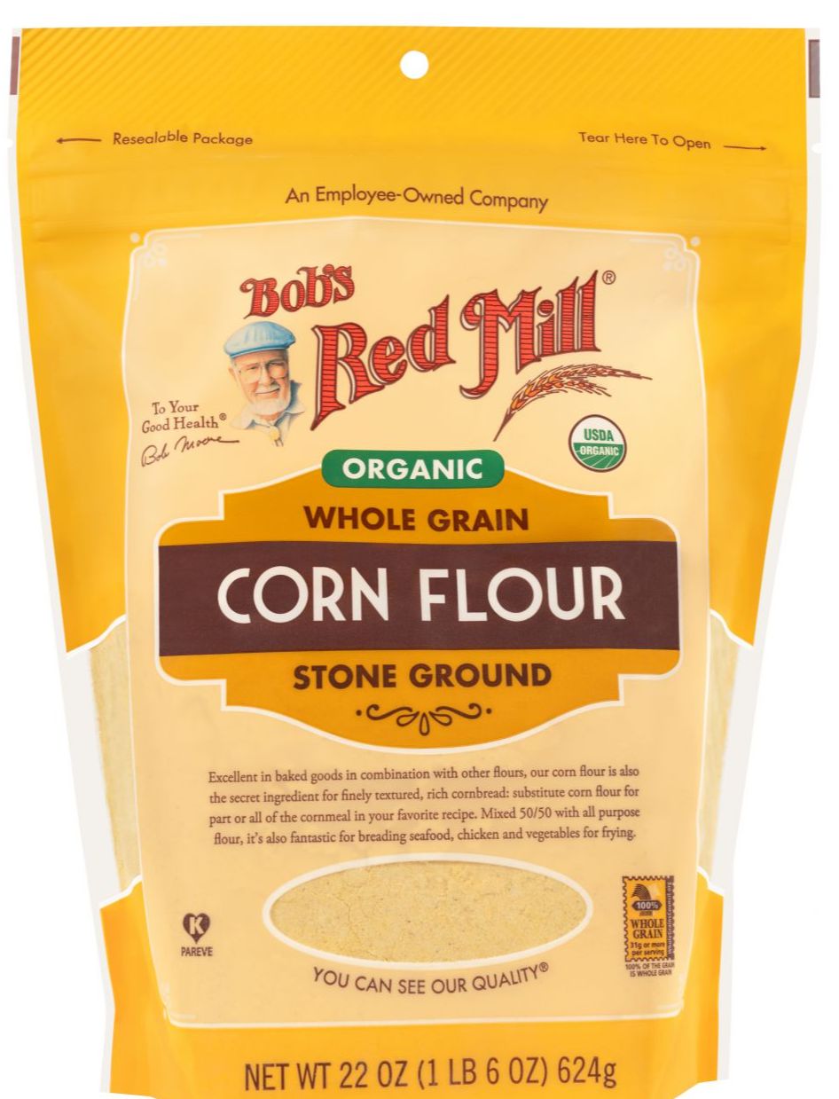 Bob's Red Mill whole grain corn flour 624g