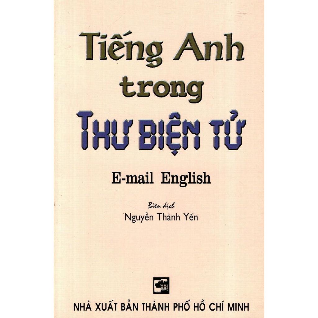 Sách - Tiếng Anh Trong Thư Điện Tử