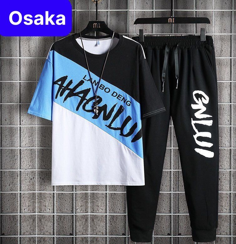 ĐỒ BỘ THỂ THAO LANCO DÀI , SET ĐỒ BỘ THỂ THAO, ĐỒ BỘ TẬP GYM MANG Ở NHÀ VÀ ĐI CHƠI , ĐỒ BỘ NAM NỮ CAO CẤP NEW VIP - OSAKA FASHION