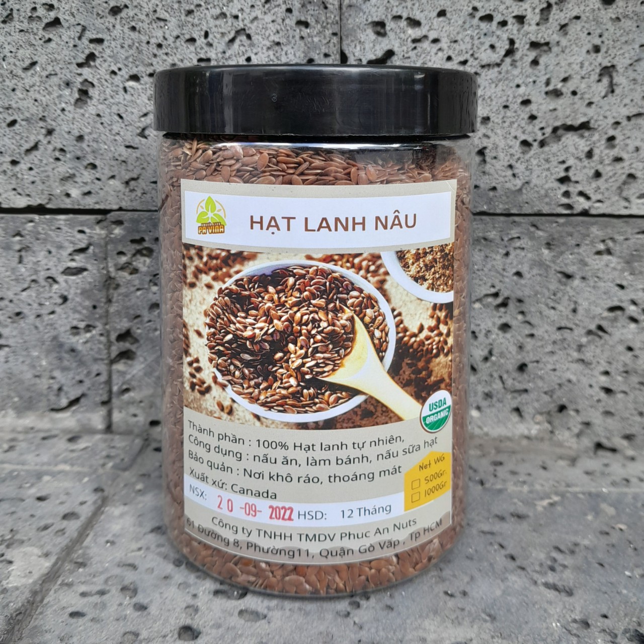 [HCM]Hạt lanh Canada 500Gr