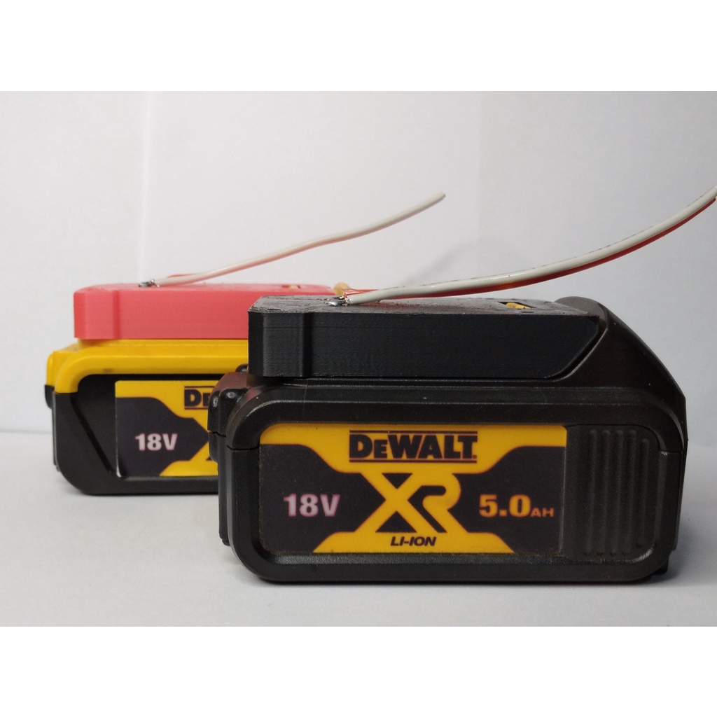 Đế pin Dewalt 20v ver.2 đã có tiếp điểm .