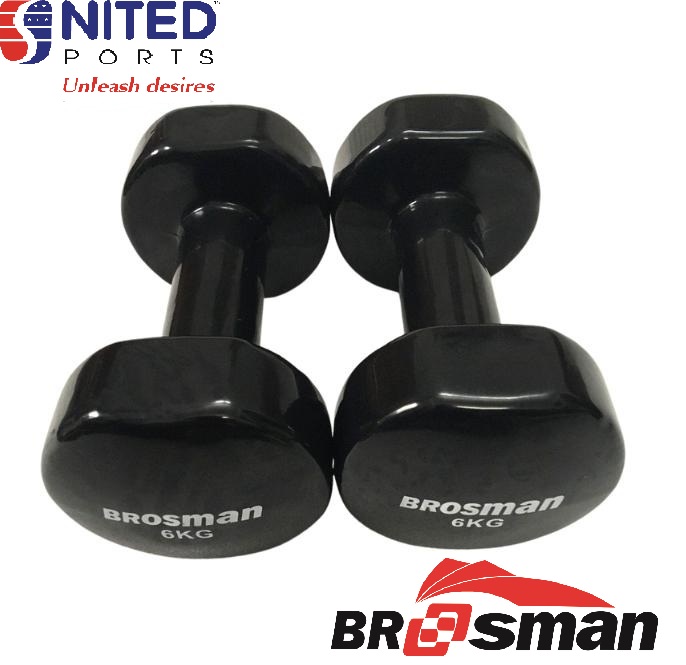 TẠ TAY CAO CẤP BROSMAN 6KG