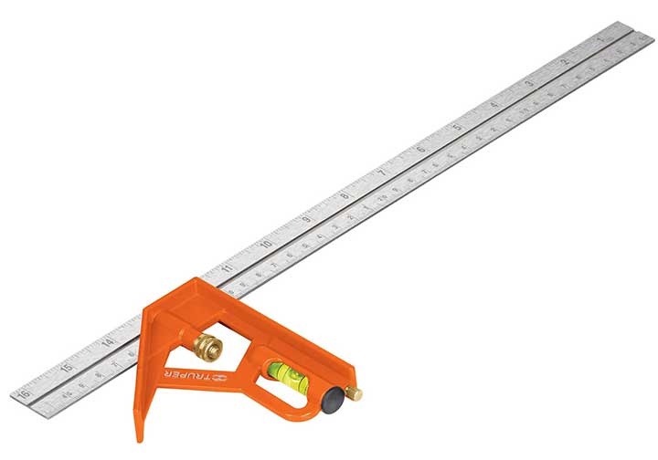 [HCM]Thước Ê ke thuỷ sắt 16in/400mm Truper - 14381 - ECT-16