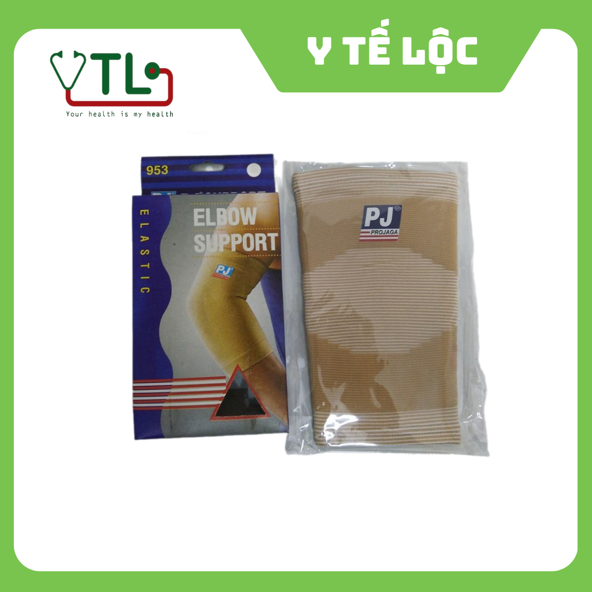 băng thun khuỷu tay PJ 953 co giãn 4 chiều