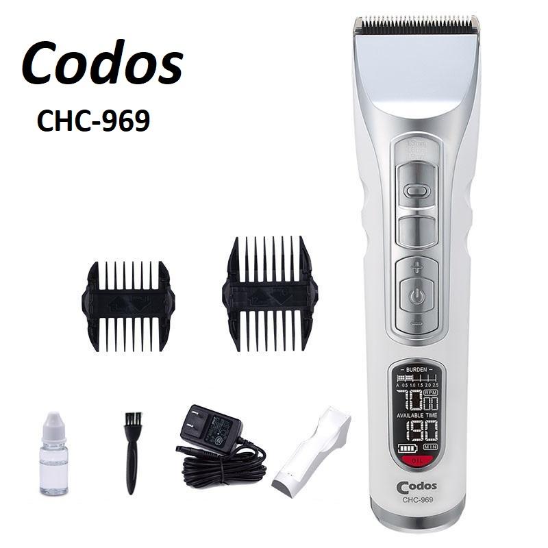 Tông đơ cắt tóc cao cấp Codos CHC-969 màn hình hiển thị LCD