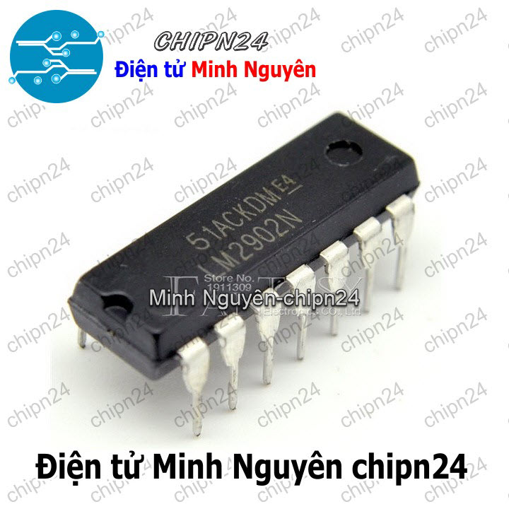 [2 con] (DIP) IC LM2902 DIP-14 (LM2902N 2902) - HH004478
