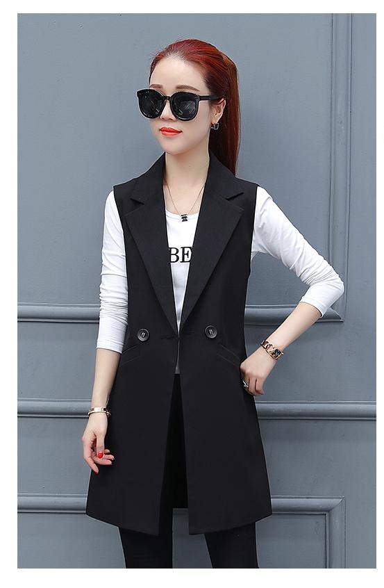 [HCM]ÁO KHOÁC NỮ VEST TÚI XÉO