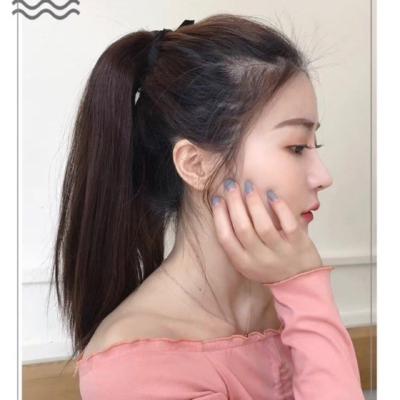 tóc giả cột thẳng lửng 😍FREESHIP😀tóc đẹp