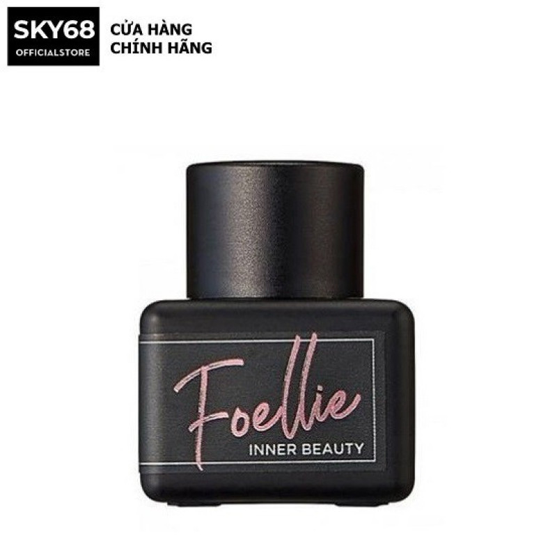 Nước hoa vùng kín hương thơm nồng nàn mãnh liệt Foellie Eau De Innerb Perfume 5ml - Bijou (chai đen) Best Seller cao cấp