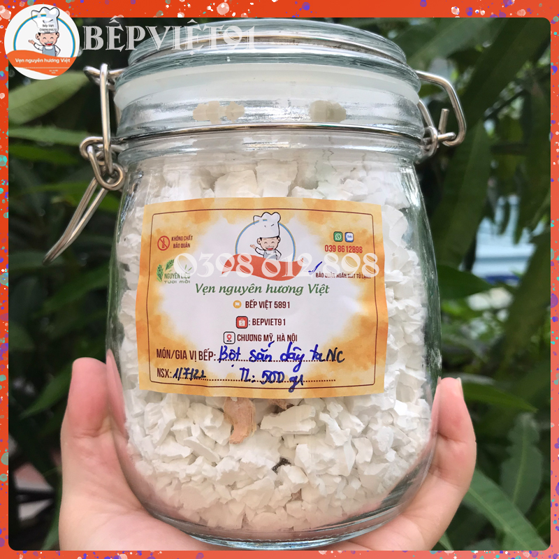 Bột Sắn Dây Ta Nguyên Chất Nhà Làm ( Không Pha Tạp )