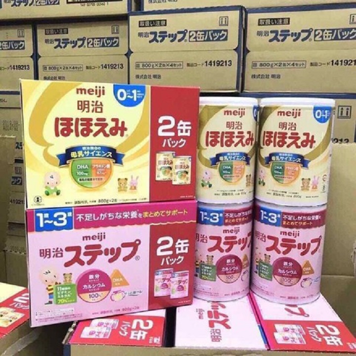 Sữa meiji số 0 nội địa nhật 820g