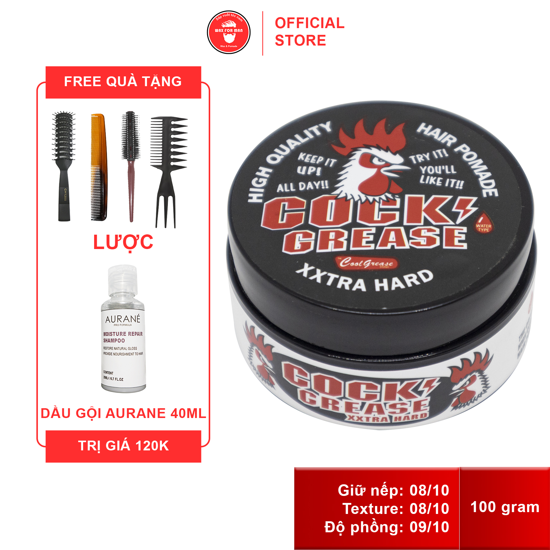 Cock Crease Hair Wax
