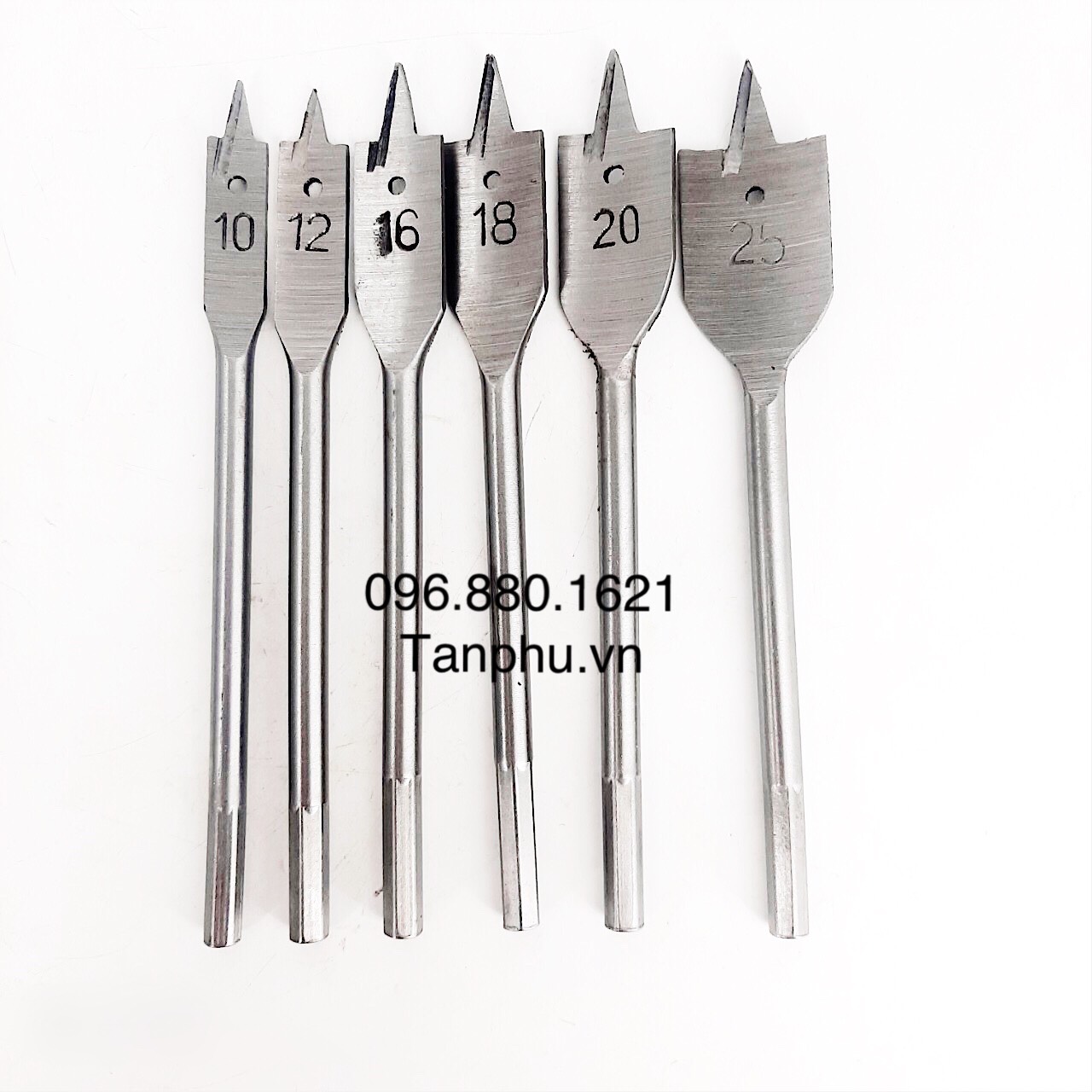 [HCM]BỘ 6 MŨI KHOAN KHOÉT GỖ ĐUÔI CÁ