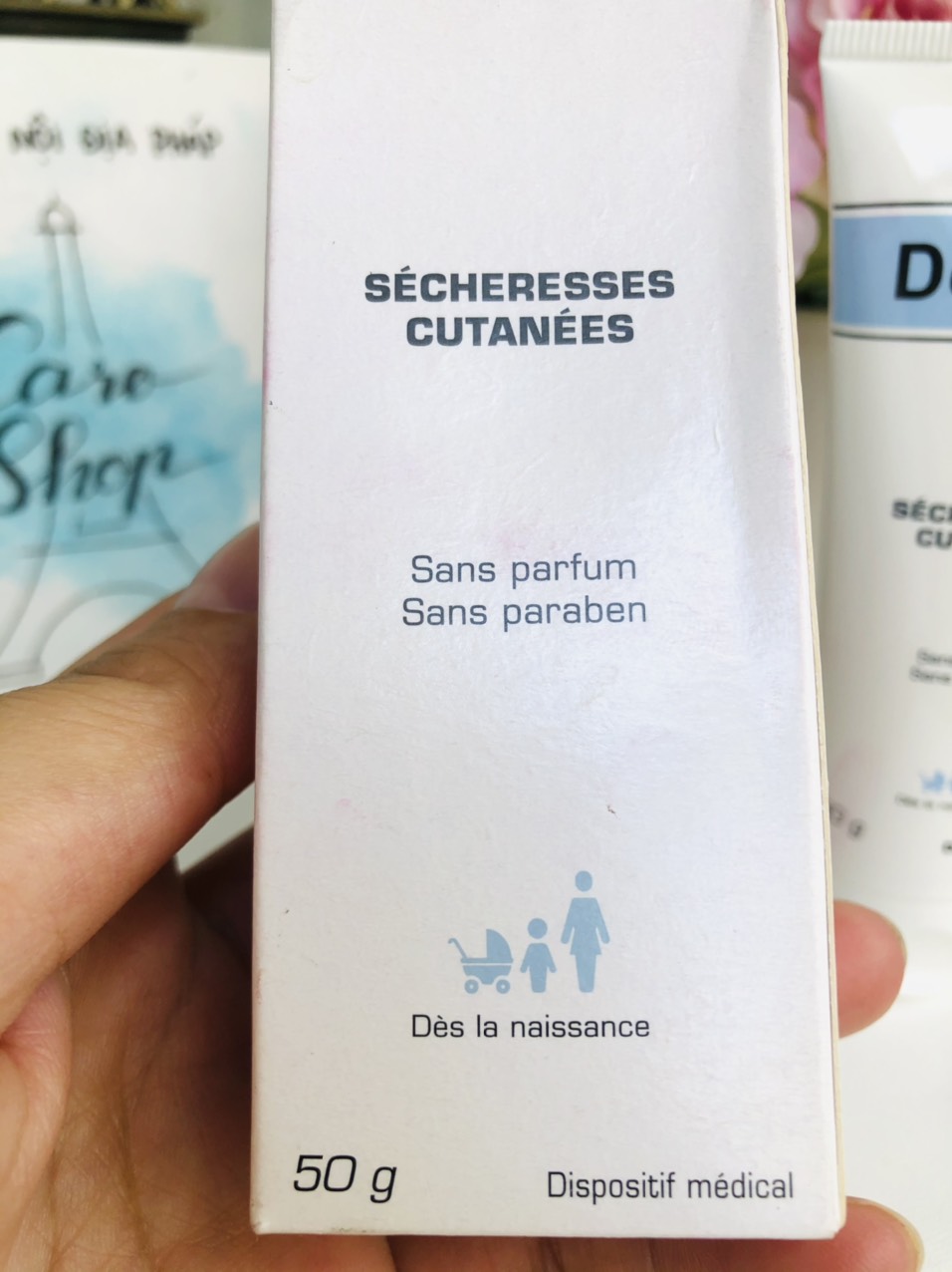 Kem Nẻ, Chàm Cho Bé Dexeryl 50g/250g/500g Nội Địa Pháp Hỗ Trợ Dưỡng Ẩm Và Làm Mềm Da Hiệu Quả