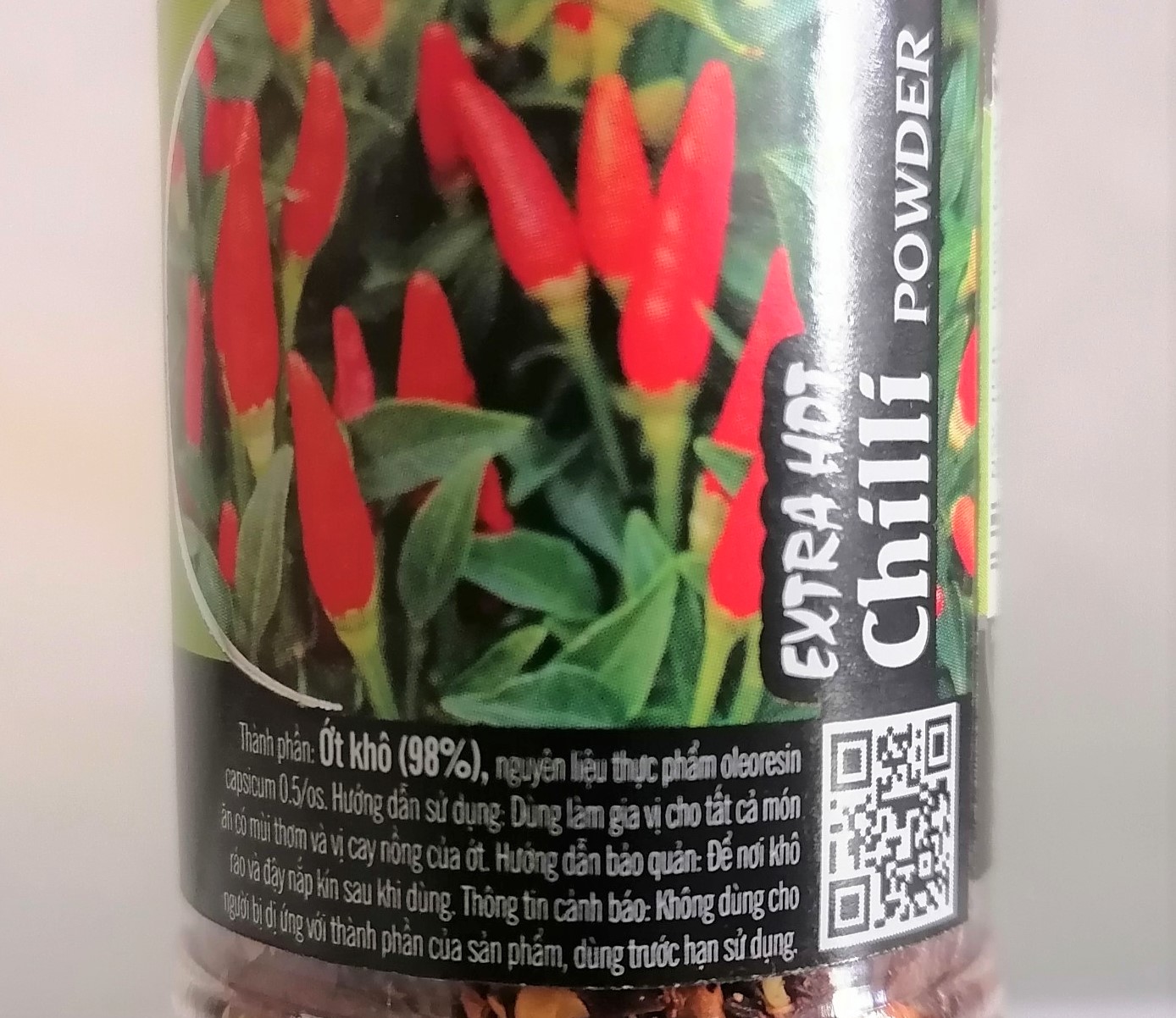 [Lọ 40g] BỘT ỚT SIÊU CAY [VN] ÔNG CHÀ VÀ Extra Hot Chilli Powder
