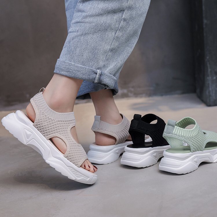 dép san dan bánh mỳ sợi cao cấp