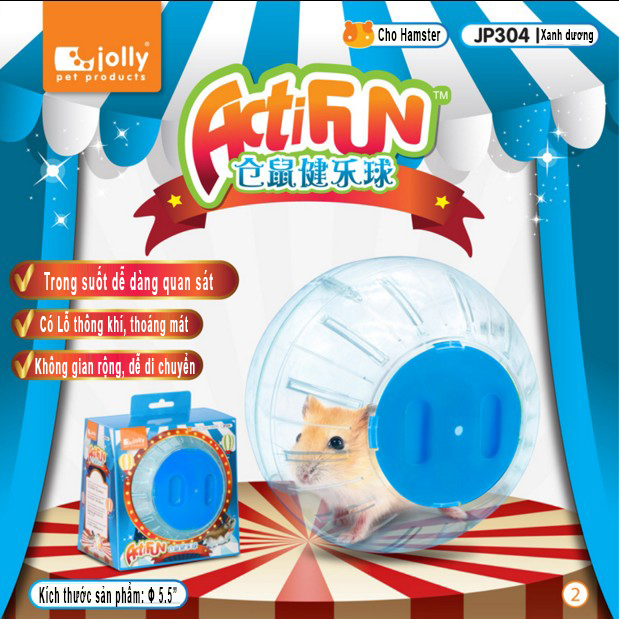 [HCM]Bóng Chạy Cho Hamster