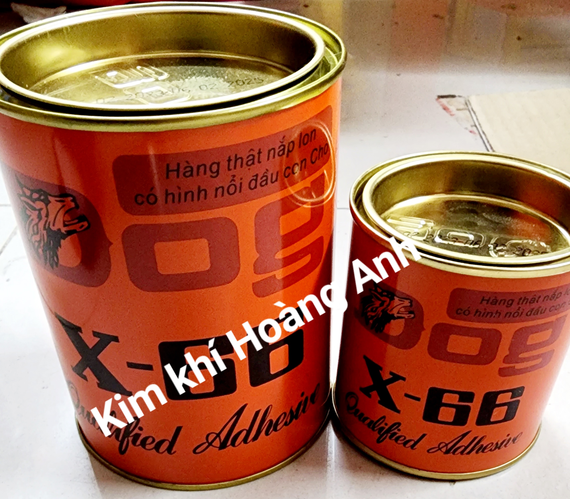 Keo con chó x66, keo dán thảm, dán giầy, dán gỗ 200, 600ml